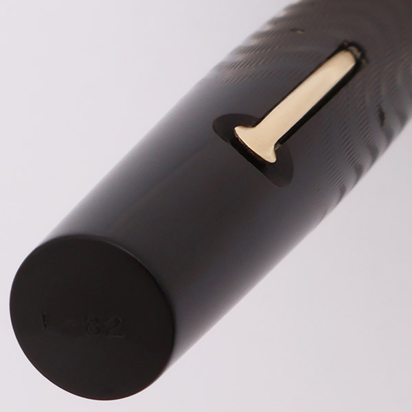 Moore L-82 Fountain Pen (1920s) - BCHR, Junior Size, Lever Filler